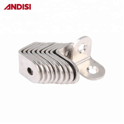 Tamaño personalizado Metal acero ángulo derecho Muebles de apoyo de la articulación de la esquina soporte bracket