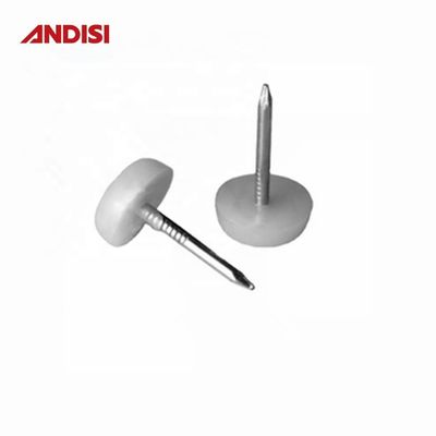 Muebles Protector de piernas de pie Uñas de deslizamiento para la mesa Estilo de diseño moderno acabado blanco