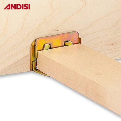 Muebles de dormitorio Accesorios de cama de metal Cuadro de tren de la línea de esquina soporte con materiales duraderos