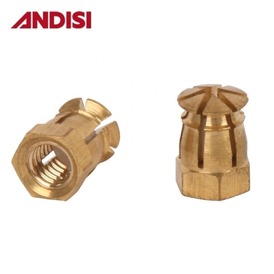 Inicio Muebles de oficina Conexión Mini Fix M6x13 Nut Cerrojo de zinc de aleación de madera Insert Nut