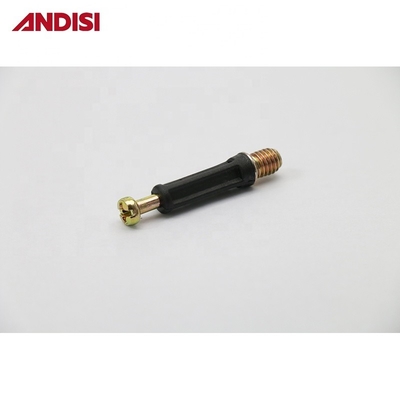 Mini Fijación de muebles de plástico Dowel tornillo de conexión para el diseño moderno y más