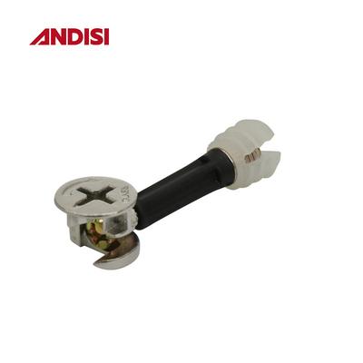 Mini Fijación de muebles de plástico Dowel tornillo de conexión para el diseño moderno y más