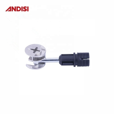 Conexión de tablero de muebles Mini Fix Assembly 3 en 1 KD-Fittings Zincado Cerrojo de liberación rápida M8 M10