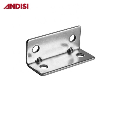Barras de ángulo en forma de L de metal de hierro fundido de acero y conector de madera