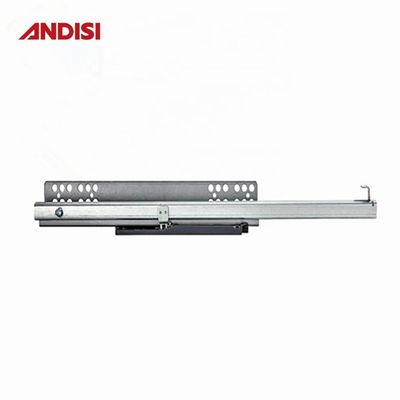 ANDISI V2 Submontaje de cajones de corredera de clips de cierre suave para armarios de muebles de una sola extensión