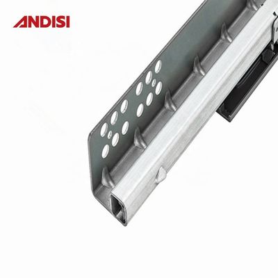 ANDISI V2 Submontaje de cajones de corredera de clips de cierre suave para armarios de muebles de una sola extensión