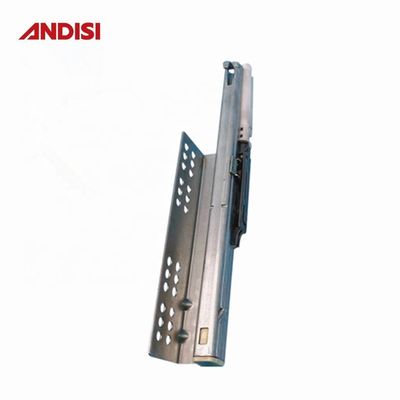 ANDISI V2 Submontaje de cajones de corredera de clips de cierre suave para armarios de muebles de una sola extensión
