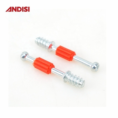 7.3mm Diámetro de los muebles de conexión de pernos para madera utilizando Mini Fix Excentric tornillo