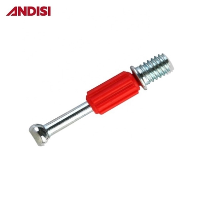 7.3mm Diámetro de los muebles de conexión de pernos para madera utilizando Mini Fix Excentric tornillo