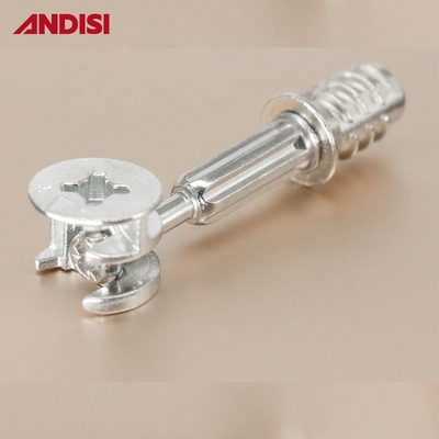 3 en 1 Conector oculto invisible Cerradura de cámara Muebles de conexión de armarios