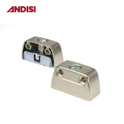 Mejora de muebles de aleación de zinc Excentric Mini Fix Rafix Corner Conector de madera