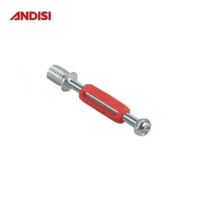 Cabinet de muebles moderno ANDISI Conector de unión de mini fijación de conector de cámara de plástico de doblaje de tornillos de tornillo KD Accesorios para muebles