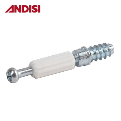 Cabinet de muebles moderno ANDISI Conector de unión de mini fijación de conector de cámara de plástico de doblaje de tornillos de tornillo KD Accesorios para muebles