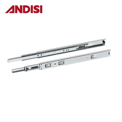 250-600 mm longitud cajón de extensión completa deslizador de 25 cm para muebles láminas de acero de rodillo en frío