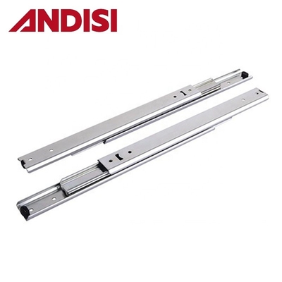 250-600 mm longitud cajón de extensión completa deslizador de 25 cm para muebles láminas de acero de rodillo en frío