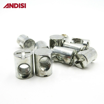 11-20mm longitud M6 M8 cabeza cruzada Phillips Drive Barra de nuez para conexión de la articulación de madera