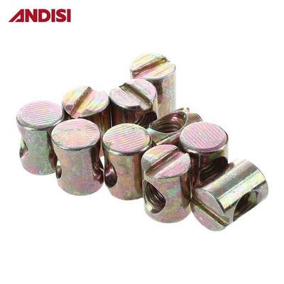 11-20mm longitud M6 M8 cabeza cruzada Phillips Drive Barra de nuez para conexión de la articulación de madera