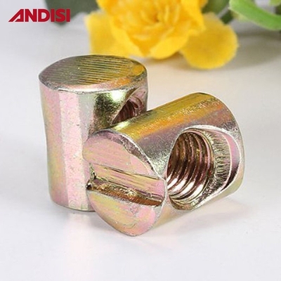 11-20mm longitud M6 M8 cabeza cruzada Phillips Drive Barra de nuez para conexión de la articulación de madera