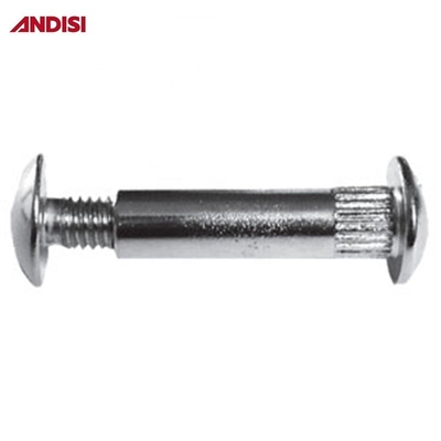M6 Conector de muebles con conector de junta de tornillo Combinación de pernos y tuercas