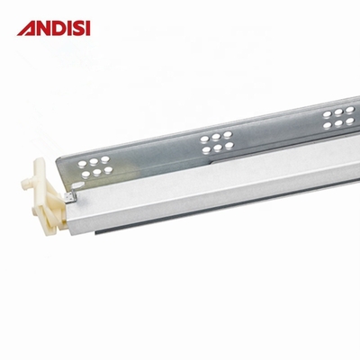 500 mm de acero laminado en frío suave cerrado bajo el montaje del cajón del deslizador para muebles de tipo americano
