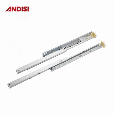 500 mm de acero laminado en frío suave cerrado bajo el montaje del cajón del deslizador para muebles de tipo americano