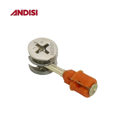 Placa de zinc acabado M10 M8 montaje rápido de liberación conector de muebles tornillo perno gabinete de la cámara cerradura de la maleta