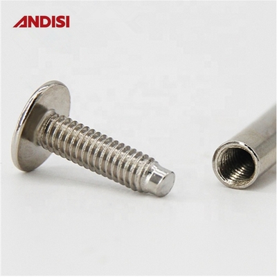Círculo de combinación estilo de diseño moderno M4 conector de unión de conector de conexión perno y tuercas