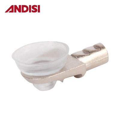 Muebles Hardware Zinc de aleación de vidrio de estantería Pins de 5 mm de diámetro con tapones y clavijas de estantería
