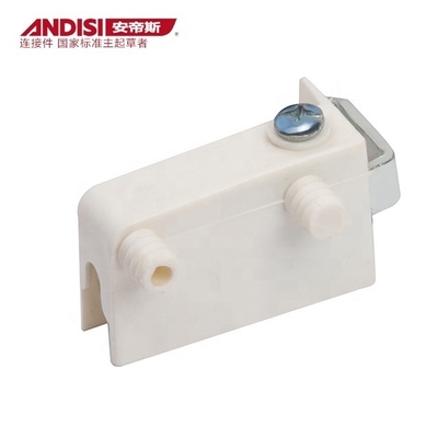 Colgador de pared de gabinete de plástico práctico para almacenar accesorios de cocina y baño