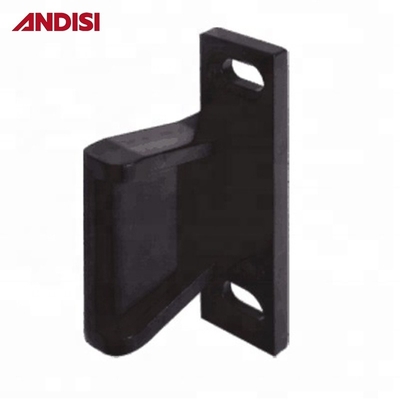 Accesorios de conexión rápida de plástico de acabado negro para ensamblaje fácil de gabinetes de oficina