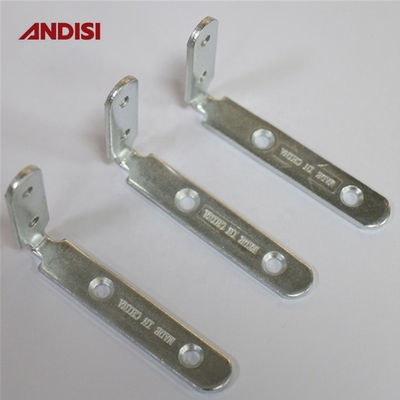 Muebles de madera soporte de conector en forma de L con material de hierro y tamaño 39.5x39.5x13mm