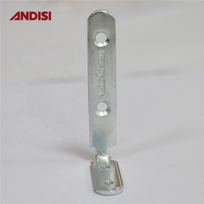 Muebles de madera soporte de conector en forma de L con material de hierro y tamaño 39.5x39.5x13mm