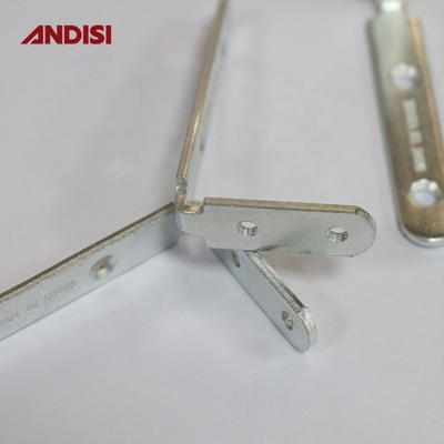 Muebles de madera soporte de conector en forma de L con material de hierro y tamaño 39.5x39.5x13mm