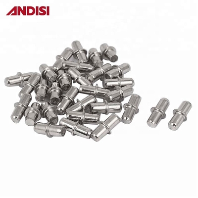 Muebles Armario Armario Estante Portador de cristal Estante de soporte de soporte Pegs Estante Pin 5mm