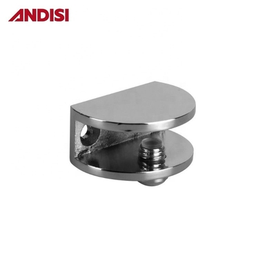 Clampada de soporte de estante de cristal de aleación de zinc ajustable tamaño FA21 11 * 35mm para cocina