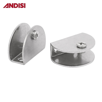 Clampada de soporte de estante de cristal de aleación de zinc ajustable tamaño FA21 11 * 35mm para cocina