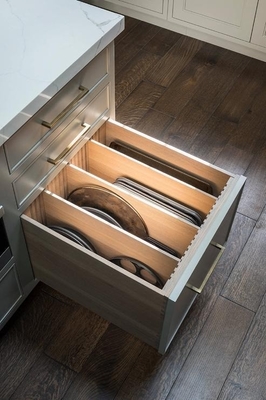 Cabinet de cocina cajón de deslizamiento canal oculto cerrado suave debajo del montaje deslizamiento para muebles