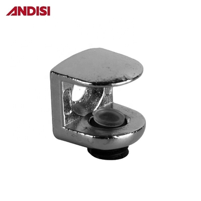 Muebles de equipo de montaje de aleación de zinc M4 copa de succión soporte de estantería de abrazadera de cristal