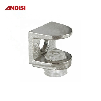 Muebles de equipo de montaje de aleación de zinc M4 copa de succión soporte de estantería de abrazadera de cristal