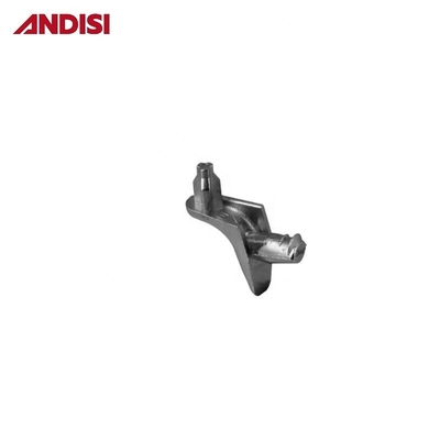 Pin de estantería de aleación de zinc con pin de tornillo muebles de hardware soporte de estantería de soporte 5mm