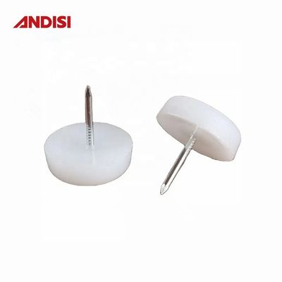 Muebles Protector de piernas de pie Uñas de deslizamiento para la mesa Estilo de diseño moderno acabado blanco