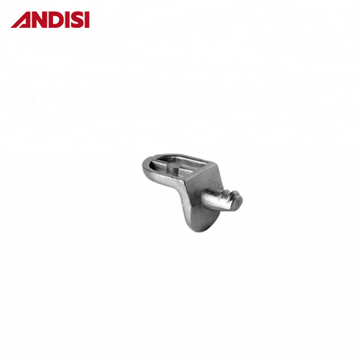 Pín de apoyo de 5 mm resistente para la unión de muebles en forma de L en hierro fundido y tablero de partículas