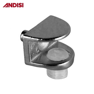 Clamparas de clips de cristal con acabado cromado