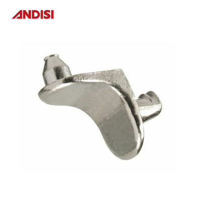Cabinetes de metal niquelado y estanterías de hierro fundido para muebles de acero en forma de L