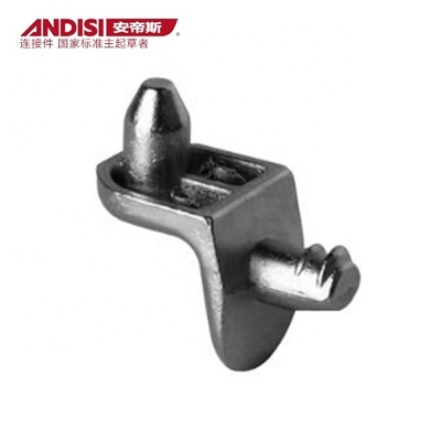 Cabinetes de metal niquelado y estanterías de hierro fundido para muebles de acero en forma de L