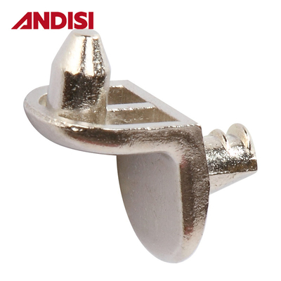 Cabinetes de metal niquelado y estanterías de hierro fundido para muebles de acero en forma de L