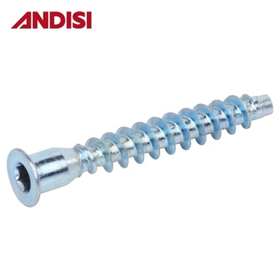 OEM soporte personalizado de acero Cruz Hexagonal cabeza Phillips cabeza plana Euro Confirmat tornillo
