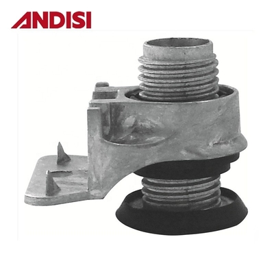 Piernas de muebles ajustables gabinete de madera aleación de zinc deslizamientos de caucho base altura de tornillo pies