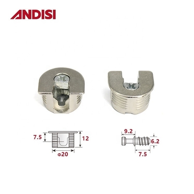 Muebles modernos de aleación de zinc encaje soporte de conector La clave para el estilo de su gabinete