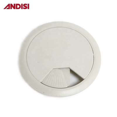 Capa de agujero cuadrado de 50 mm para cableado Componente de piezas de accesorios de muebles de hardware